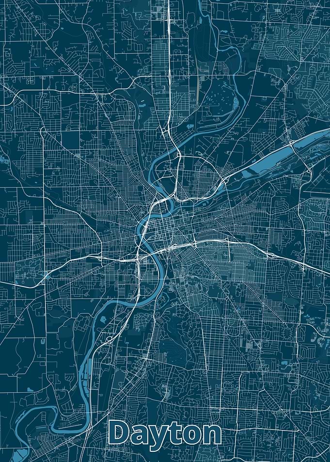 Dayton City Map