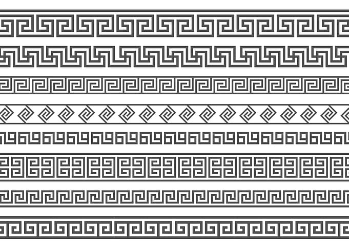 Greek Key Border Patterns