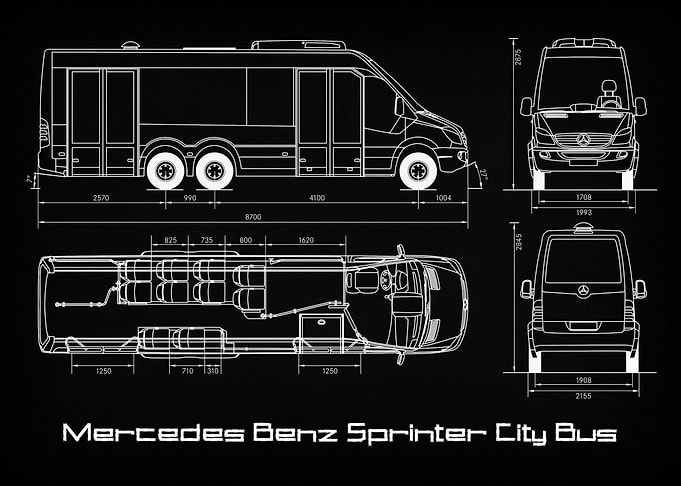Mercedes Benz Sprinter City Bus