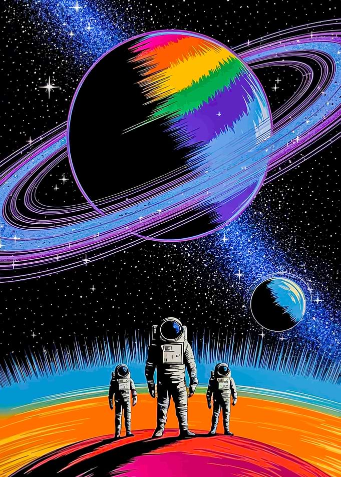Astronauts in Space