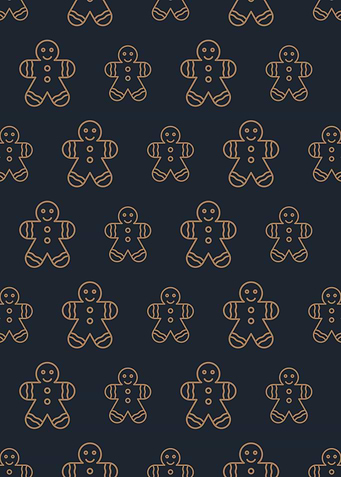 Gingerbread Man Pattern