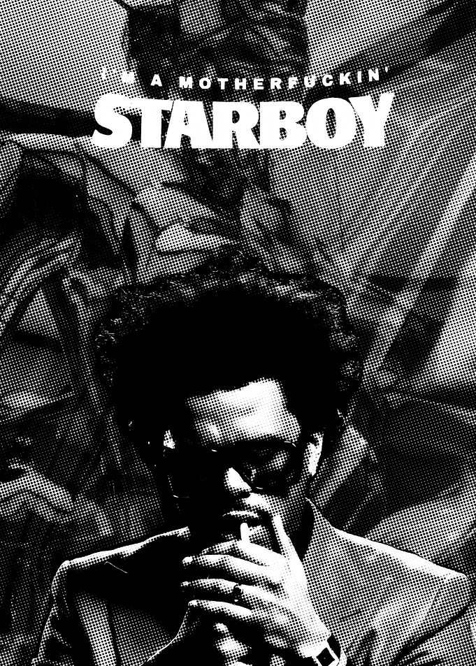 The Weekend Starboy Poster