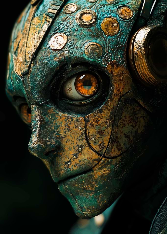 Cyberpunk Android Face