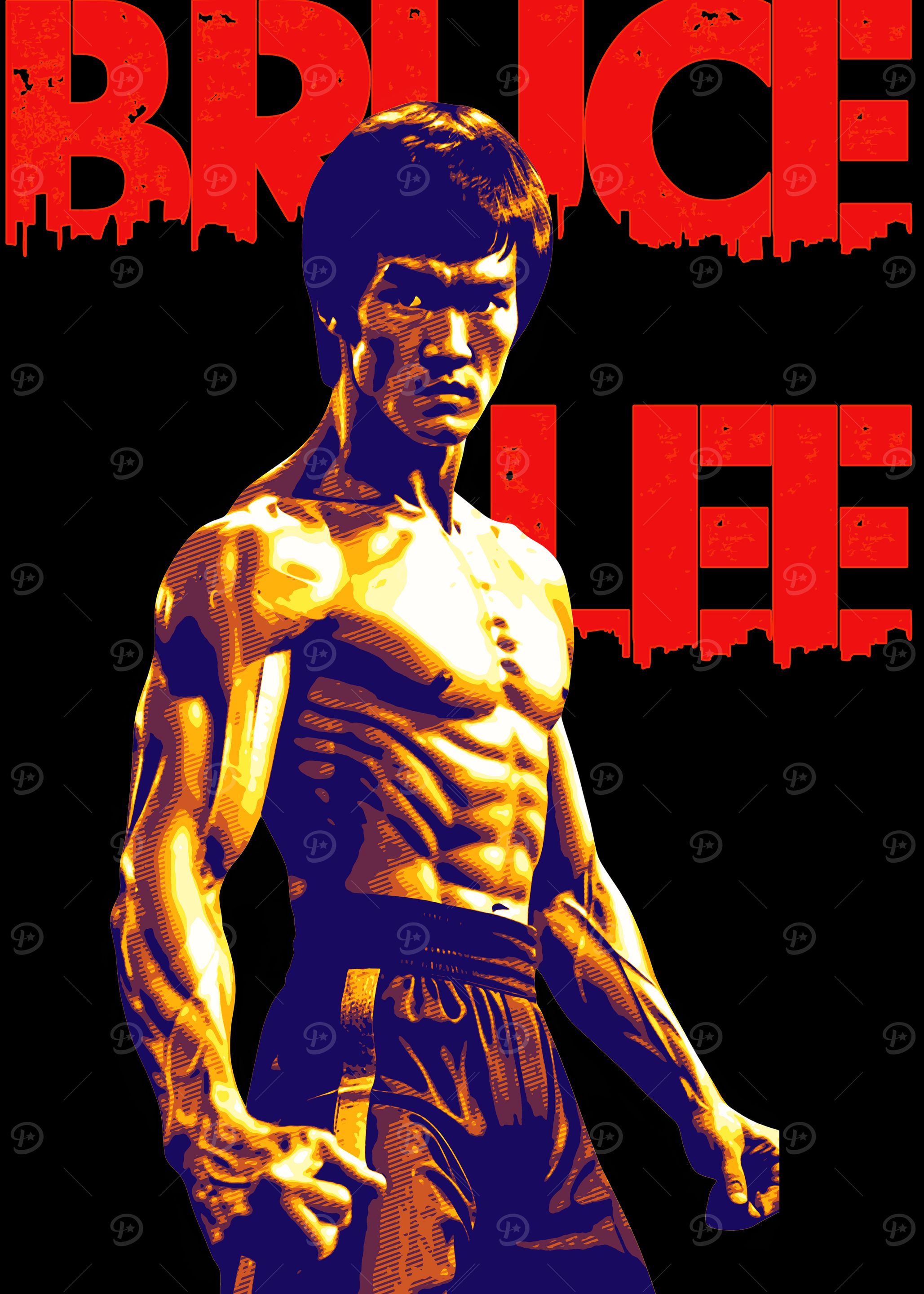 Bruce Lee Portrait