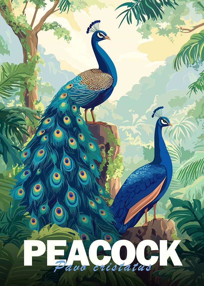 Peacock Illustration