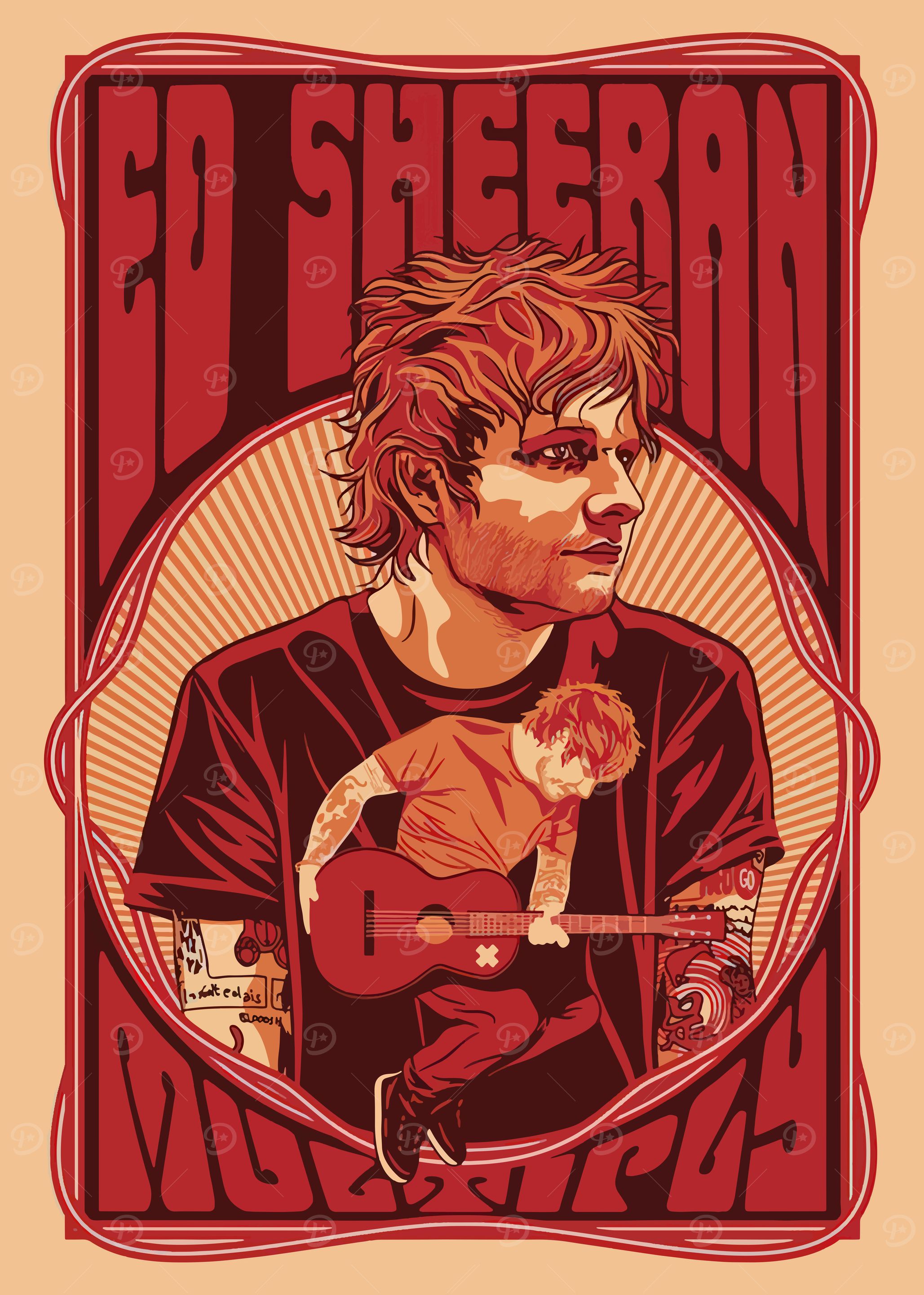 Ed Sheeran Music Poster