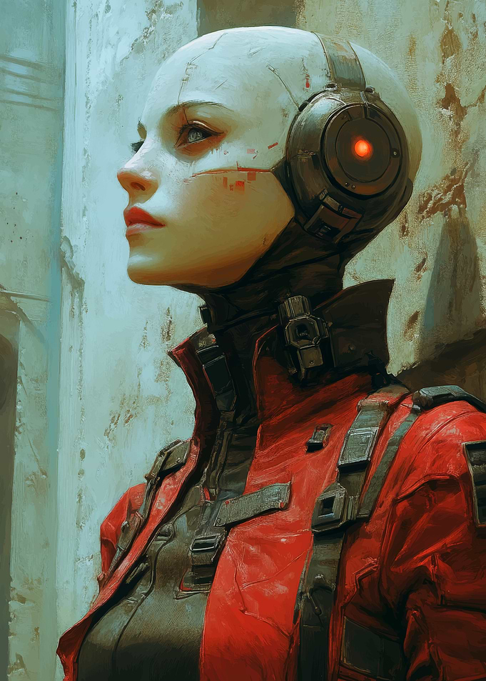 Cyberpunk Female Portrait
