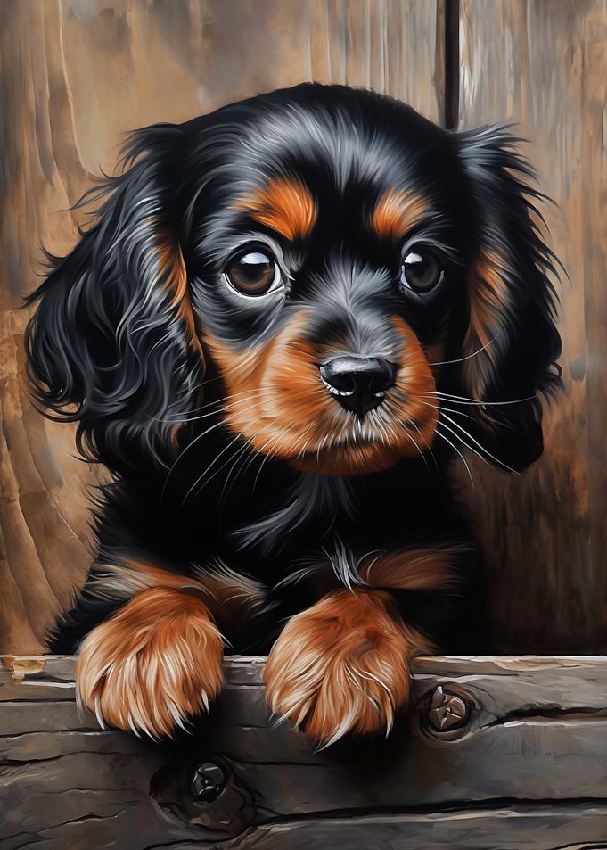 Cavalier puppy