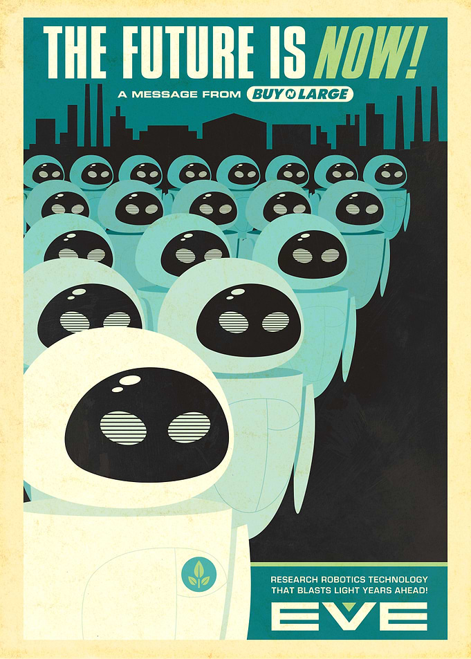 Wall-E Many Eves