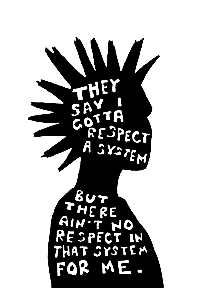 Punk Rock Silhouette