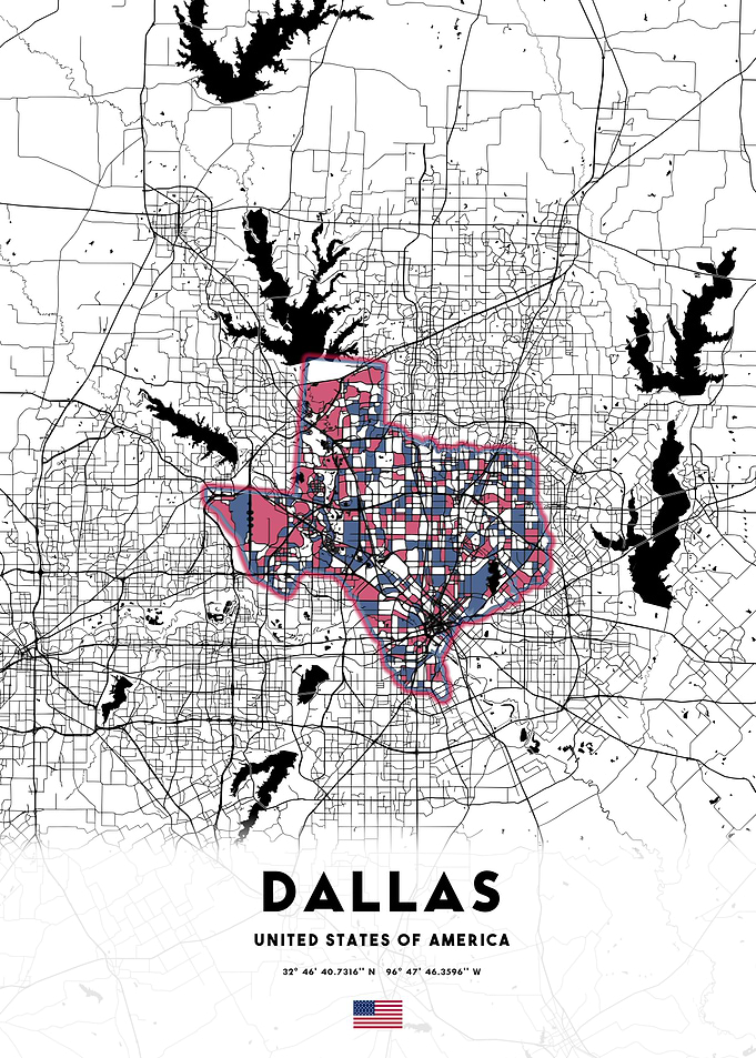 Dallas City Map