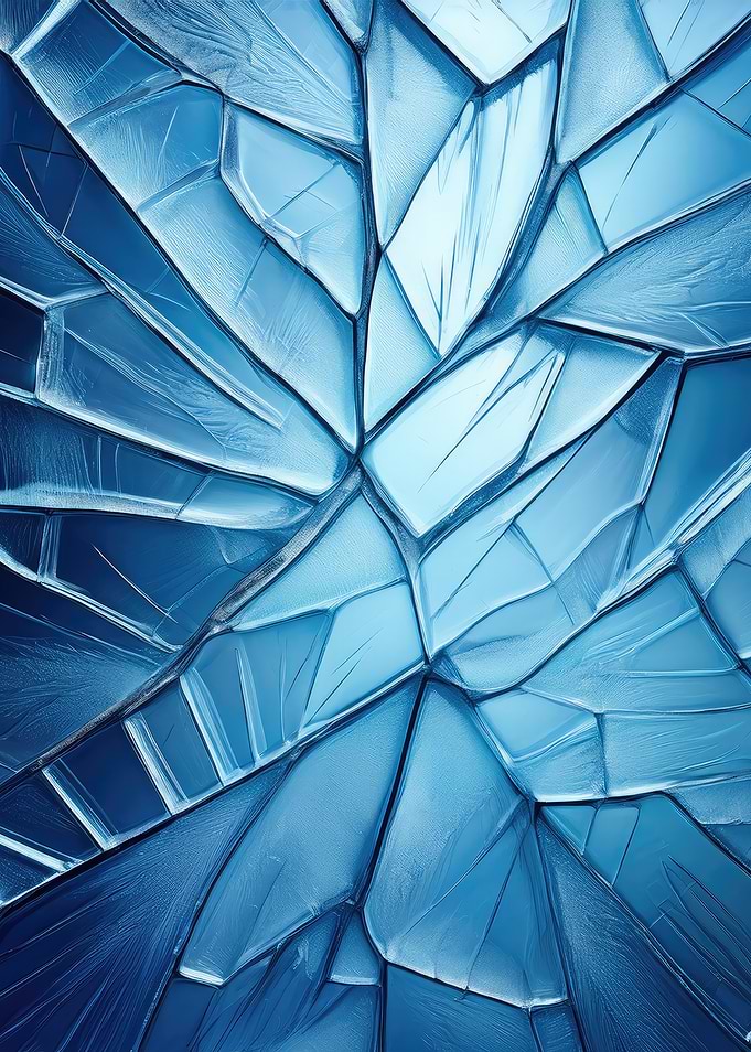 Abstract Ice Texture
