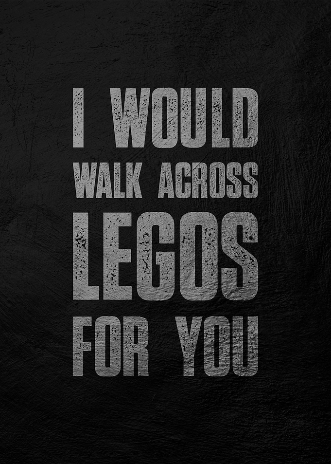 Lego Love Quote