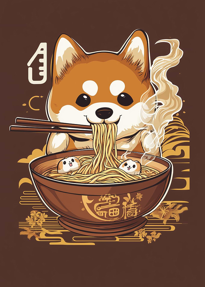 dog ramen japan