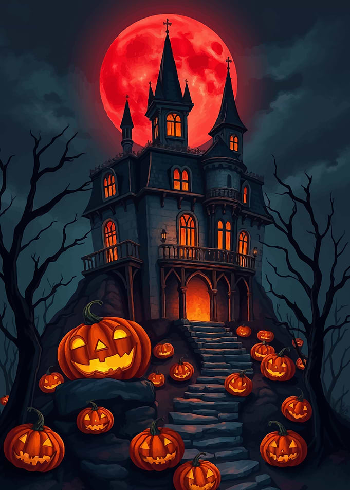 Haunted Castle Halloween
