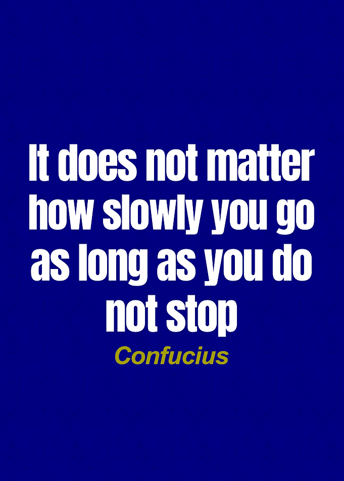 Confucius Quote Poster