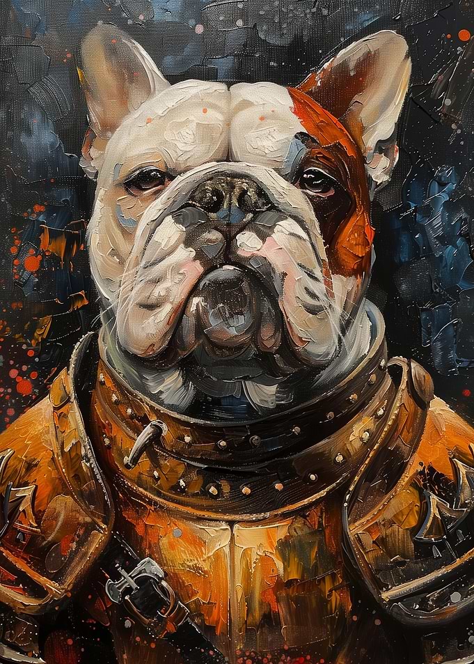 French Bulldog Warrior