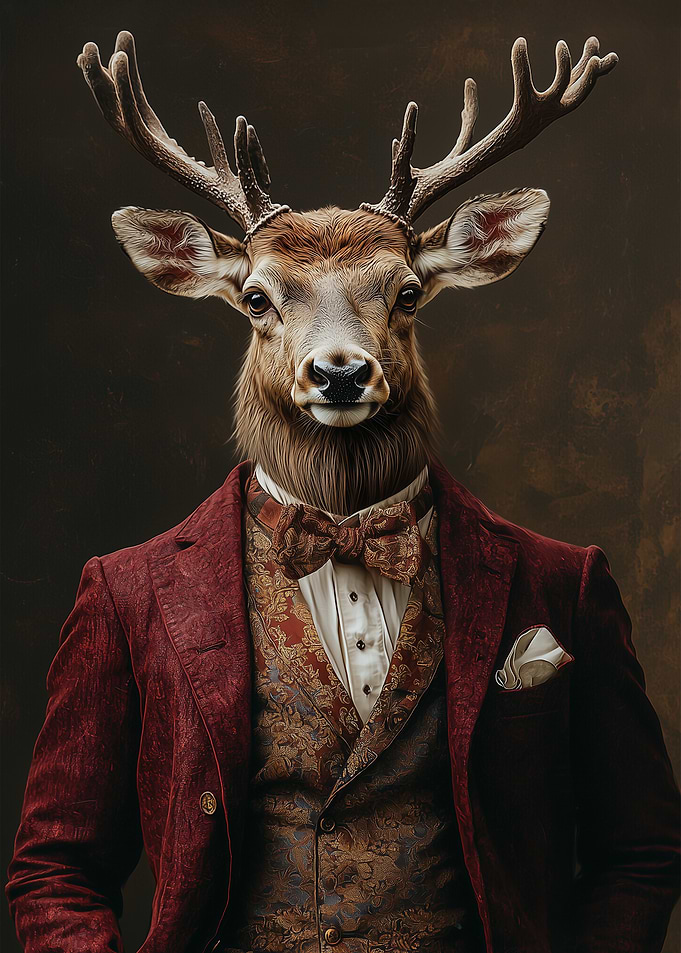 Renaissance Elk Gentleman