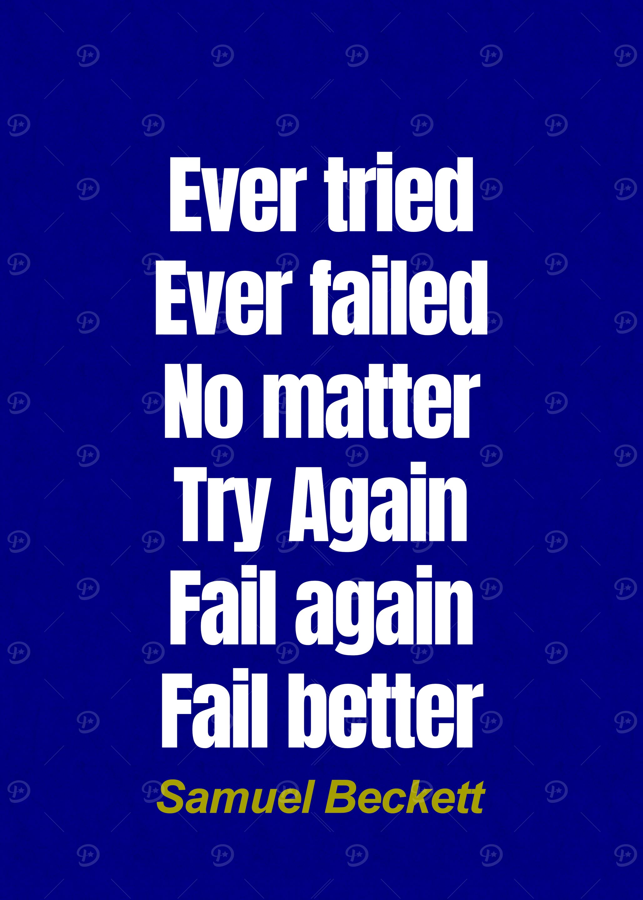 Fail Better Quote