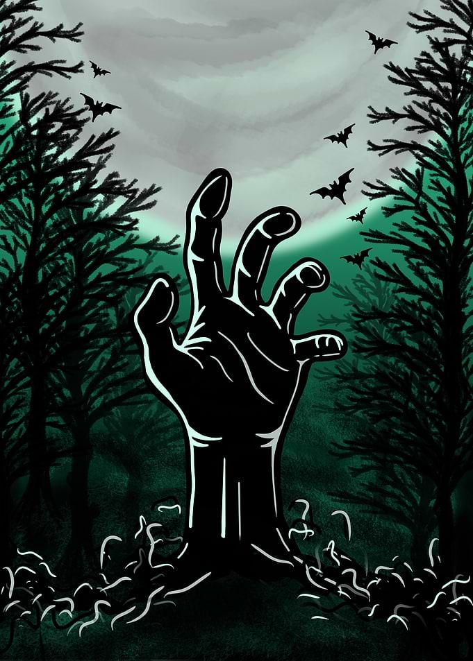 Zombie Hand Halloween