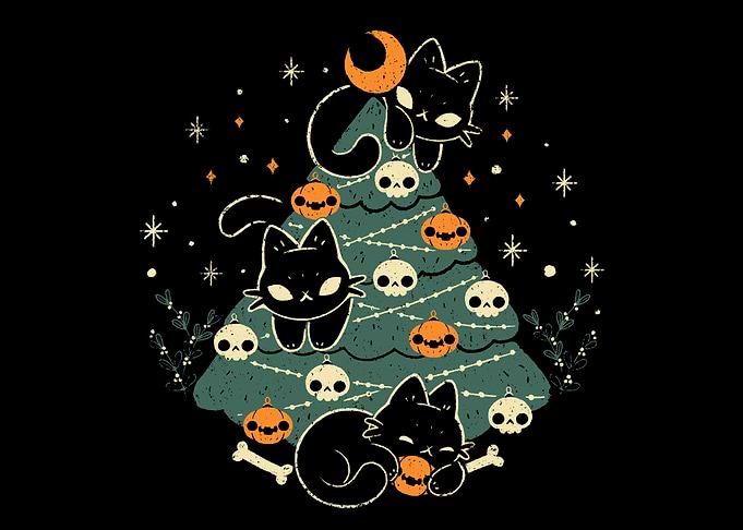 Halloween Christmas Tree w