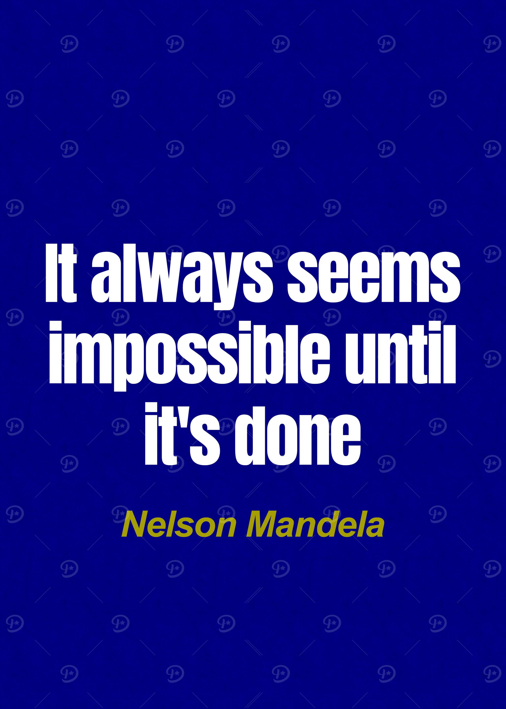 Nelson Mandela Quote