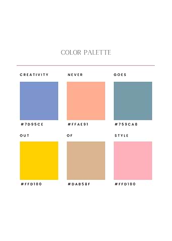 Color Palette Chart