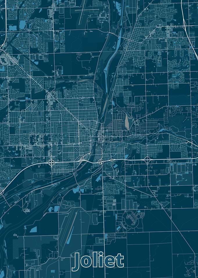 Joliet City Map
