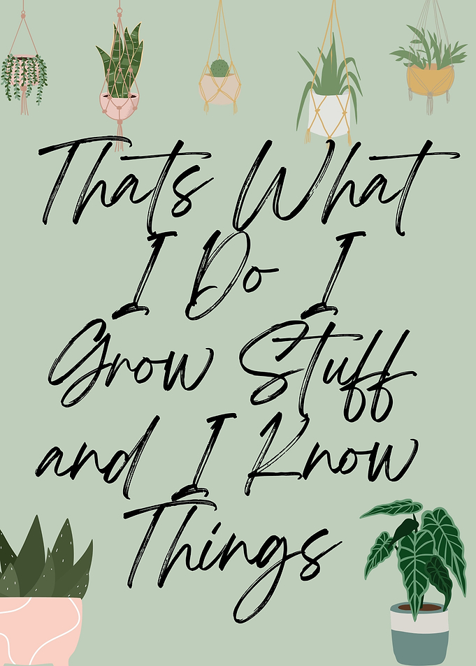 Plant Lover Quote