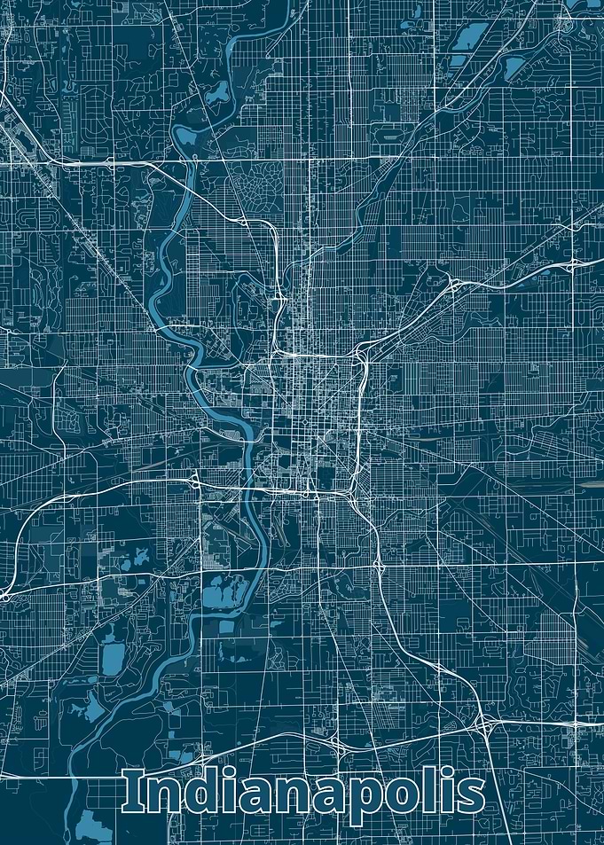 Indianapolis City Map