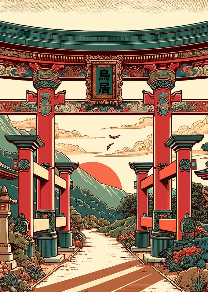 Japanese Torii Gate