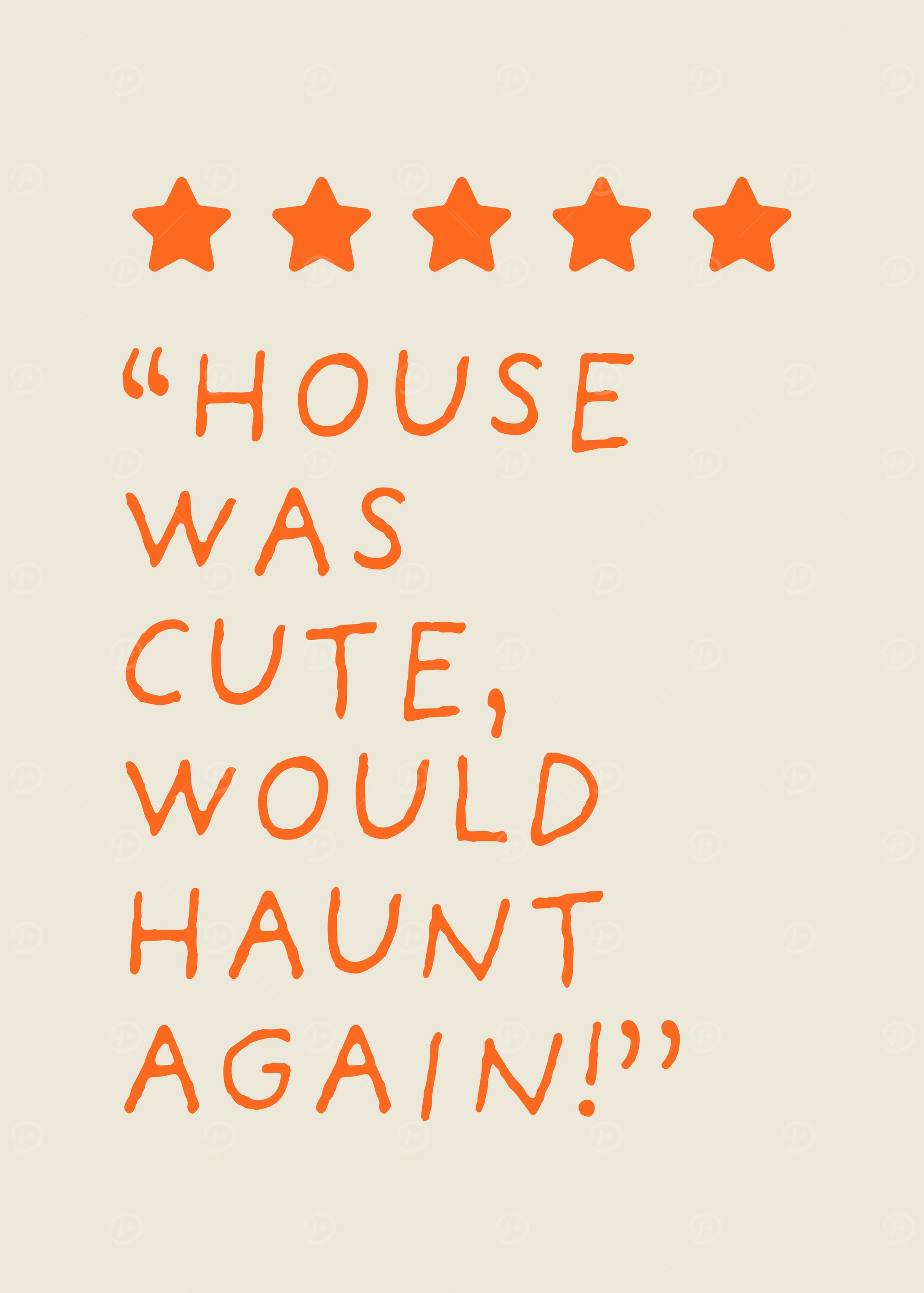 Cute Haunted House Review