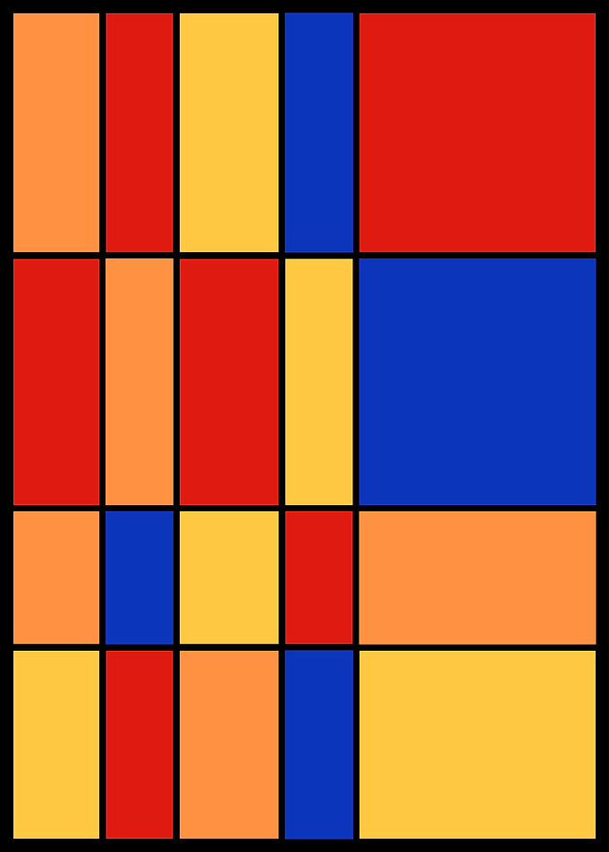 Tilburg Abstract Geometric Art