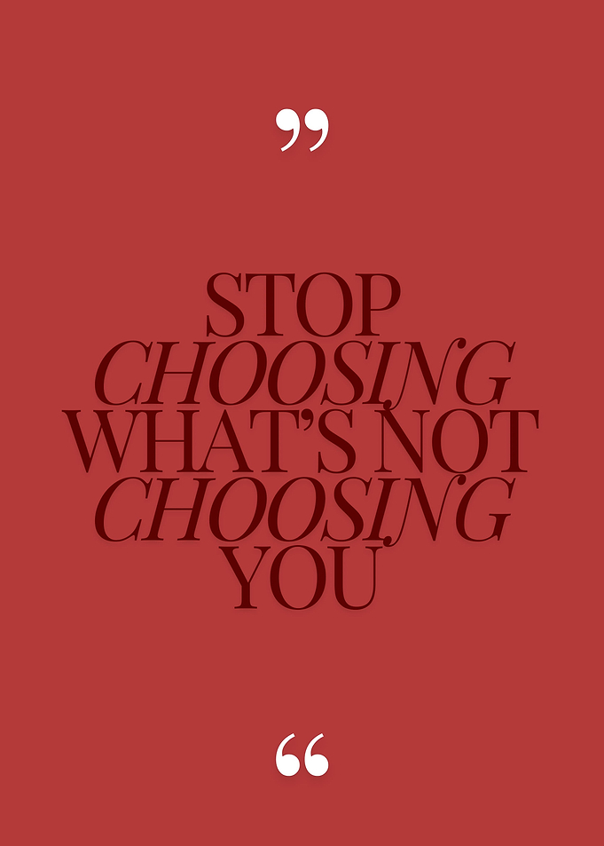 a quote to remind myself red version