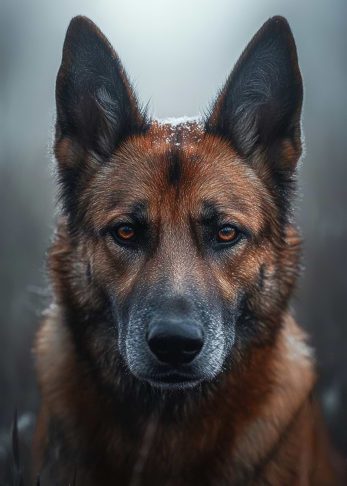 German Shepherd Portrait