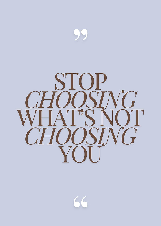 a quote to remind myself brown and grey
