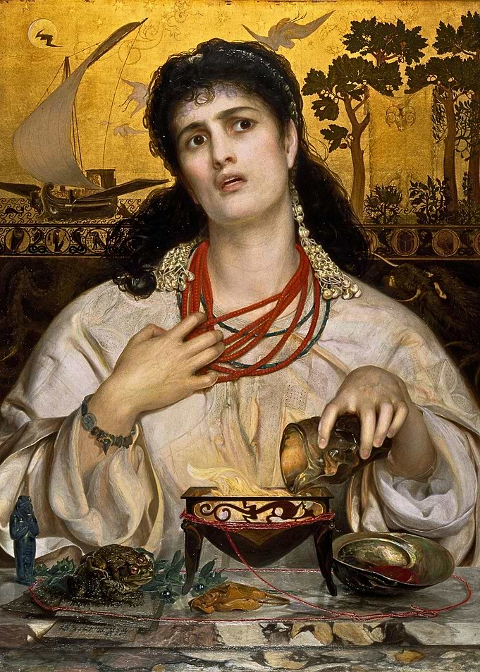Woman Pouring Incense