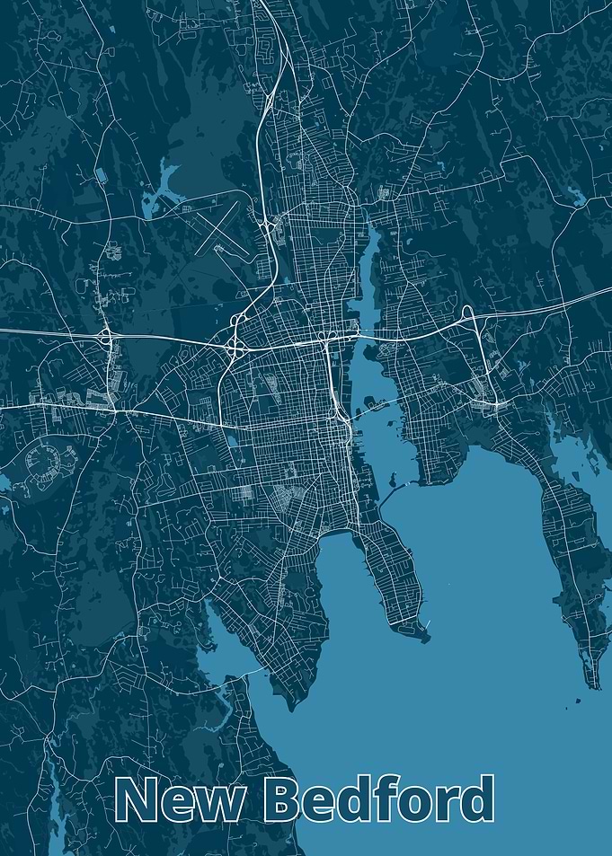 New Bedford City Map
