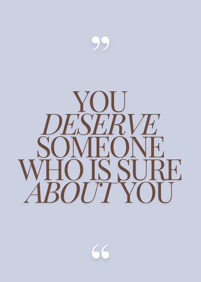 a quote to remind blue and brown