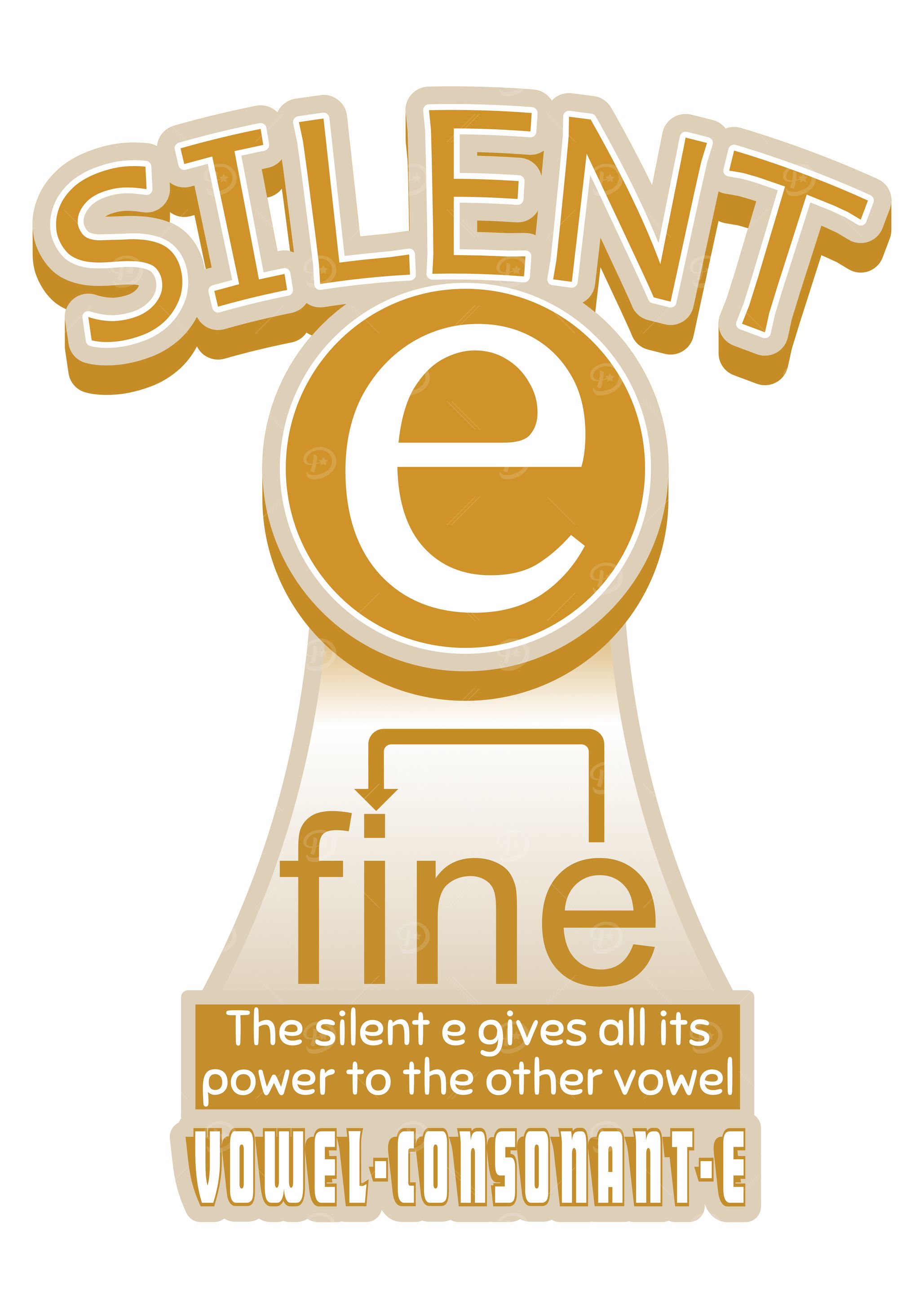 Silent E Rule Phonics