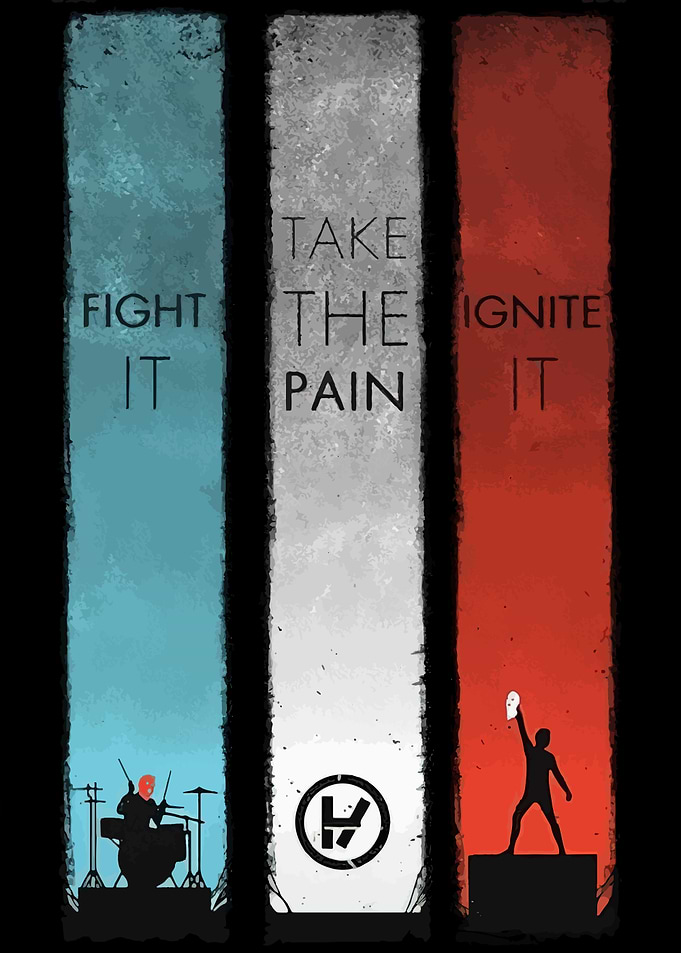 Take The Pain - Music Poster