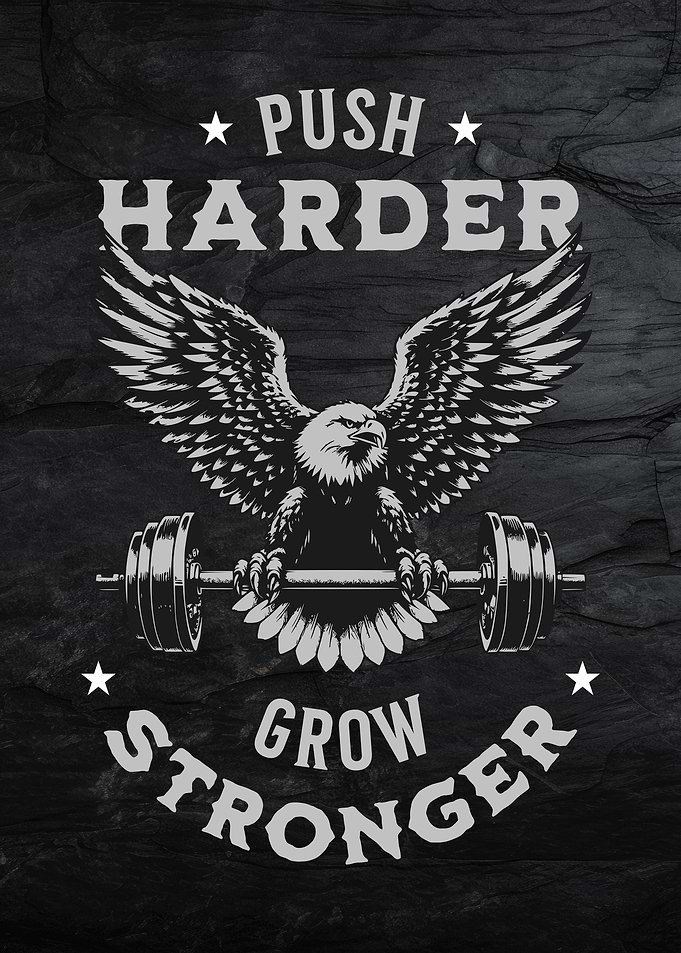 Eagle Lifting Weights Gym Motivation