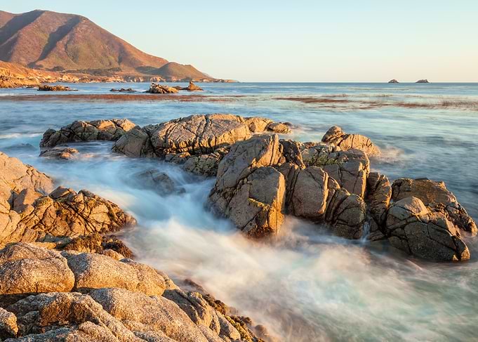 Rocky Coastline Sunset