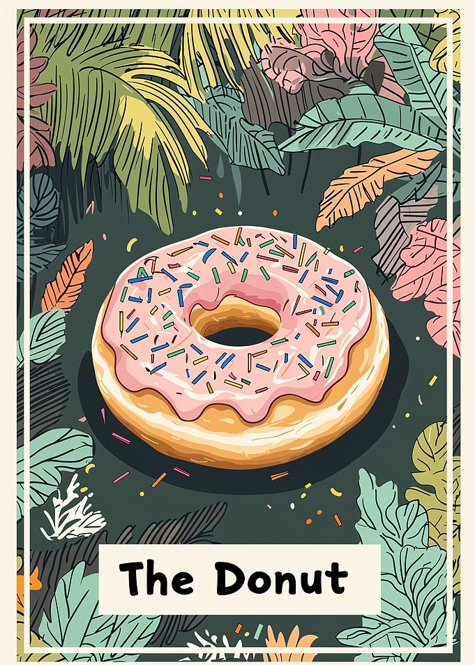Donut in Jungle