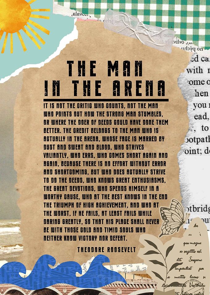 The Man in the Arena Quote