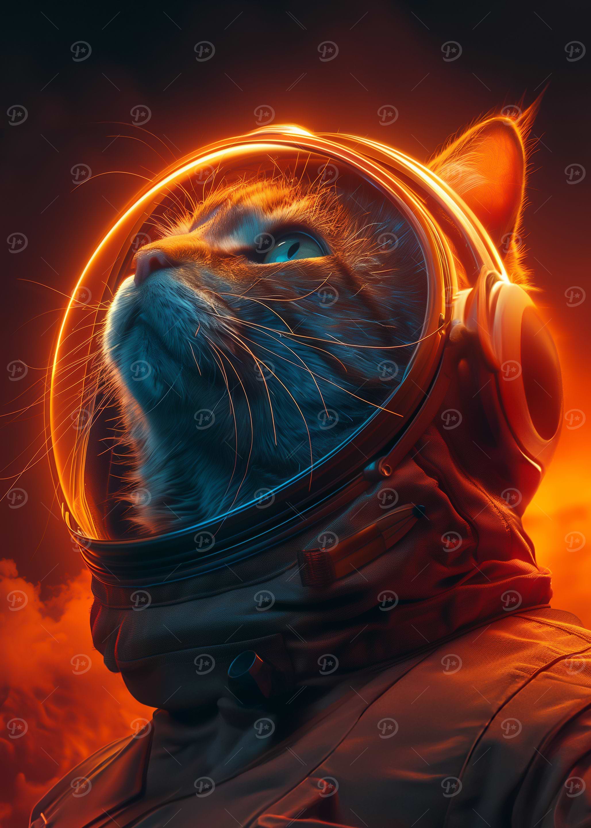 Cat Astronaut
