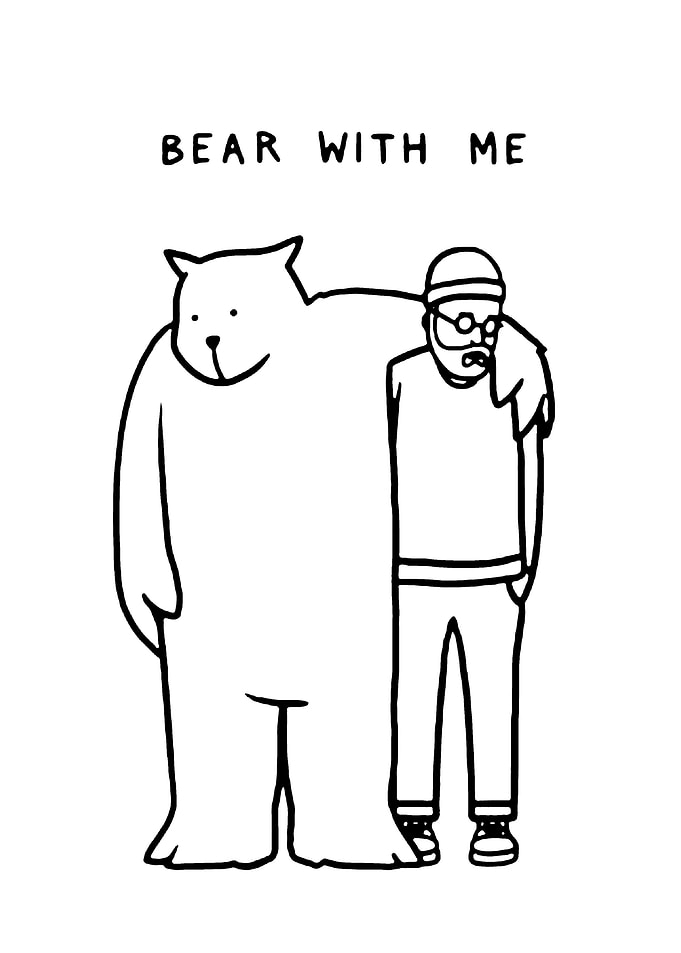 Bear With Me Illustration