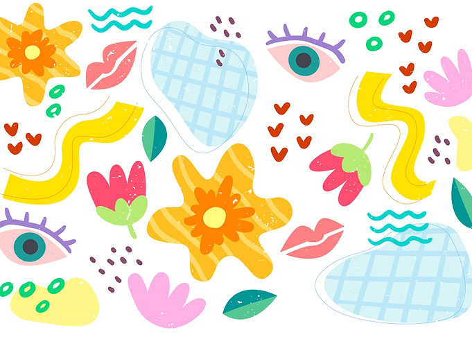 Abstract Floral Pattern