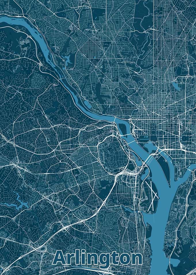 Arlington City Map