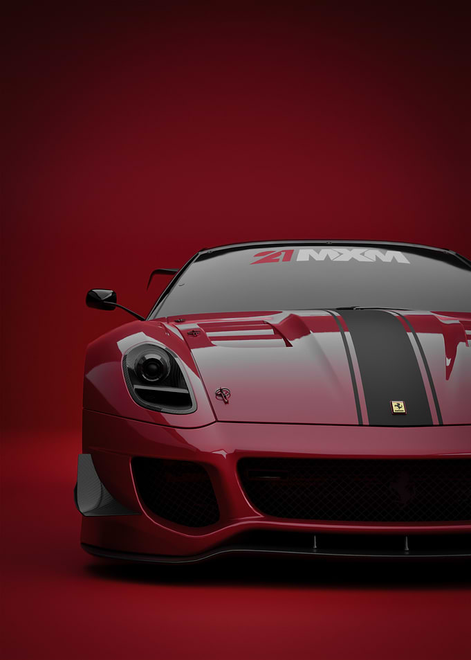 Ferrari 599XX Evoluzione 2011 - Half Front